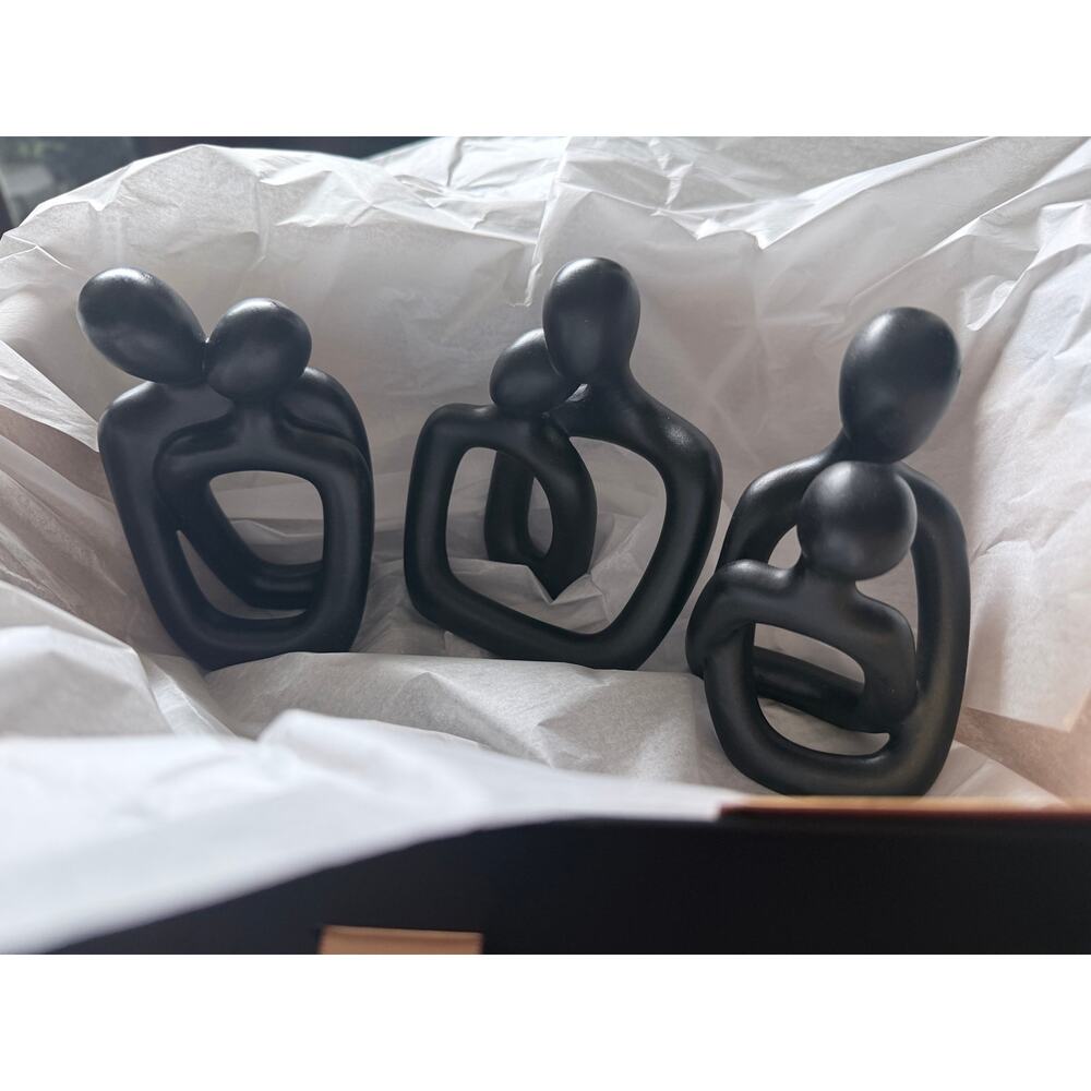 Awnr Abstract Couples Statue Decor Set of 3
Black - Picture 4 of 5